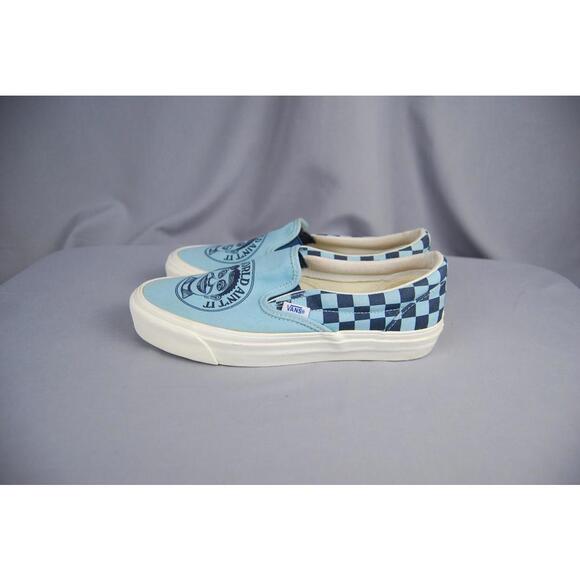 Vans Vault x John Van Hamersveld Sz 7M/8.5W Slip-On LX Crazy World Ain\'t It